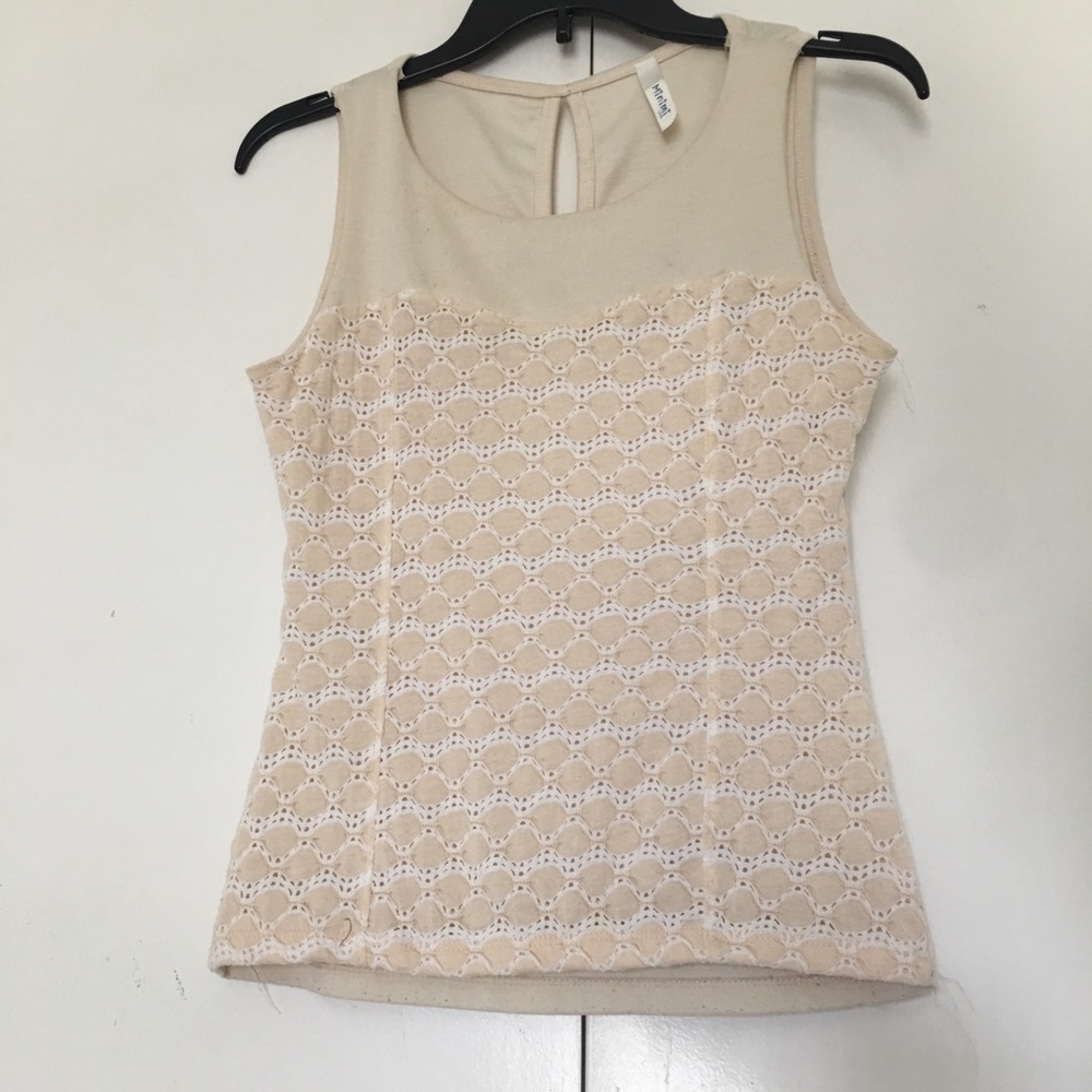 Nude dress shirt
